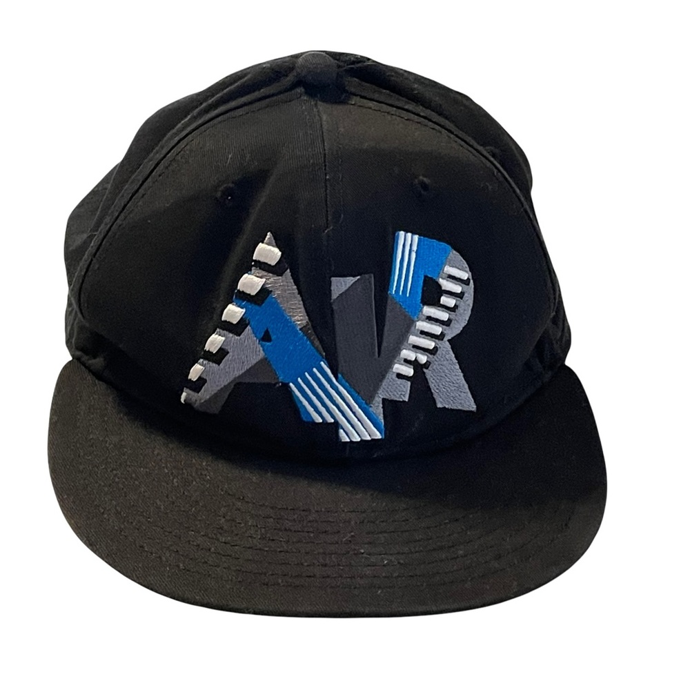 Nike True ~ Nike Air Flat Bill Snap Back Hat ~ Black/Blue